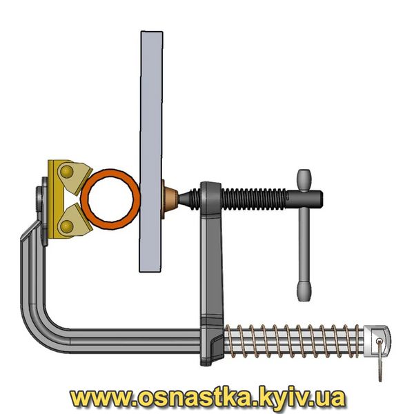 UDV45M Струбцина MagSpring Clamp з пружиною та магнітною призмою, що регулюється  UDV45M фото