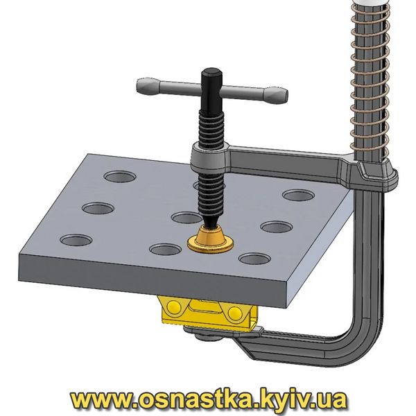 UDV65M Струбцина MagSpring Clamp з пружиною та магнітною призмою, що регулюється UDV65M фото